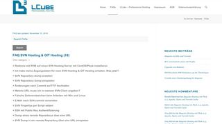 
                            5. FAQs | LCube - Professional Hosting Blog