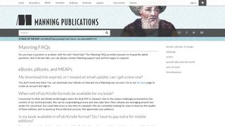 
                            5. FAQs - Manning Publications