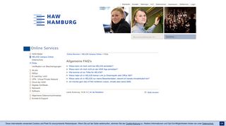 
                            10. FAQs: Online-Services: HAW Hamburg