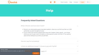 
                            2. FAQs | Parclick