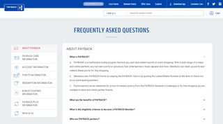 
                            6. FAQs - PAYBACK