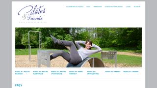 
                            10. FAQ's | Pilates and Friends - Dein Online Pilates Studio - Barre Workout