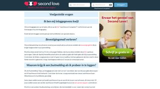 
                            4. FAQs - Second Love