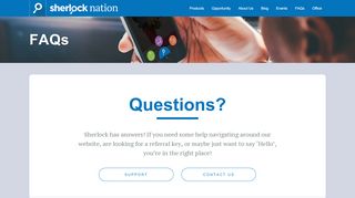 
                            4. FAQs | Sherlock Nation