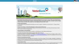 
                            4. FAQs - VietinBank E-Banking