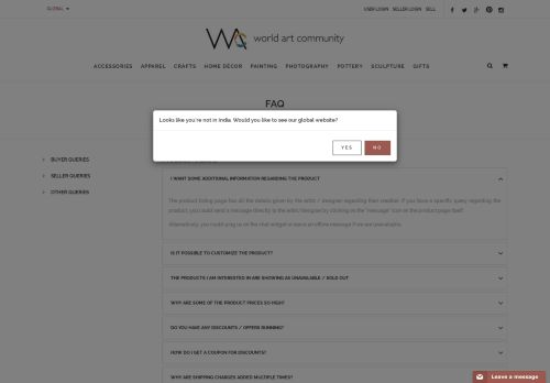 
                            4. FAQs - World Art Community