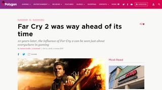 
                            13. Far Cry 2 was way ahead of its time - Polygon