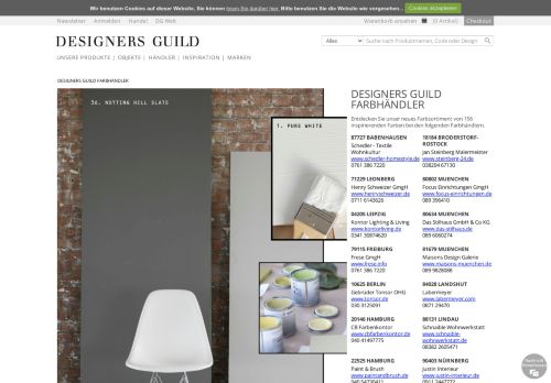 
                            2. FARBHÄNDLER | Designers Guild