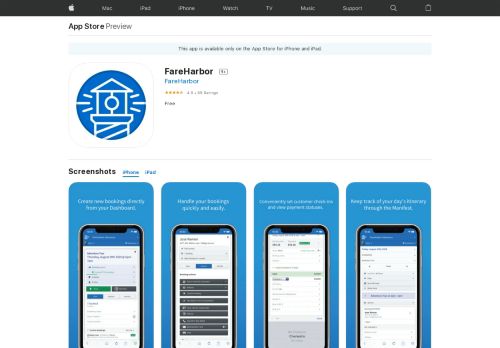 
                            6. FareHarbor on the App Store - iTunes - Apple