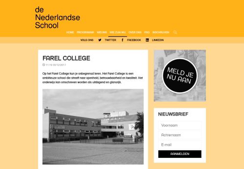 
                            13. Farel College - De Nederlandse School
