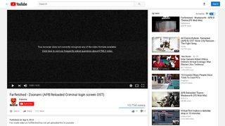
                            10. Farfletched - Zoonami (APB:Reloaded Criminal login screen OST ...