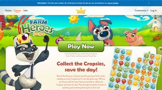 
                            1. Farm Heroes Saga Online - Play the game at King.com