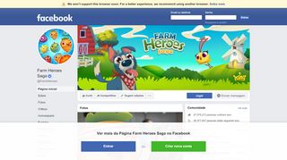 
                            3. Farm Heroes Saga - Página inicial | Facebook