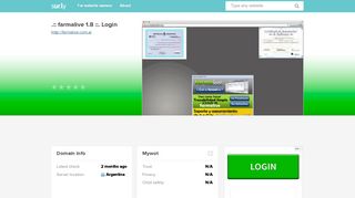 
                            7. farmalive 1.8 ::. Login - Sur.ly