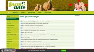 
                            8. FarmDate | Veel gestelde vragen