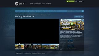 
                            6. Farming Simulator 17 on Steam