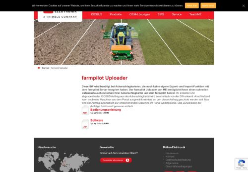 
                            7. farmpilot Uploader › Müller Elektronik GmbH und Co. KG