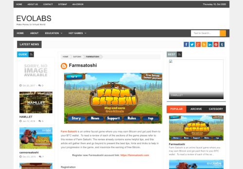 
                            9. Farmsatoshi - evolabs