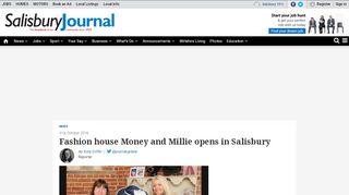 
                            13. Fashion house Money and Millie opens in Salisbury | ...