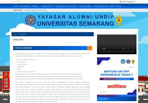 
                            9. Fasilitas - Universitas Semarang