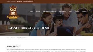 
                            9. FASSET Bursary Scheme - Career Wise