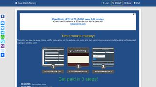 
                            3. Fast Cash Mining - Earn money from home!