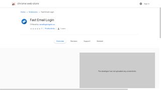 
                            4. Fast Email Login - Google Chrome