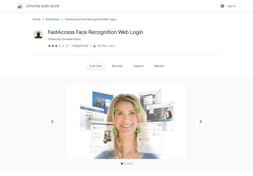 
                            2. FastAccess Face Recognition Web Login - Google Chrome