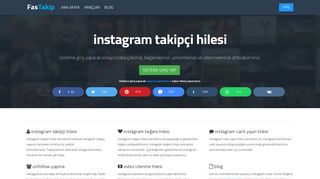 
                            4. FasTakip: İnstagram Takipçi Hilesi - İnstagram Beğeni