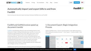 
                            6. FastBill automatischer Belegimporter - GetMyInvoices