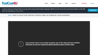 
                            9. FastCast4u | How to log in to my Centova Control Panel or change ...