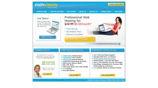 
                            4. FastDomain - Domain Hosting