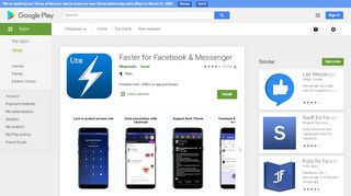 
                            7. Faster for Facebook Lite - Apps on Google Play