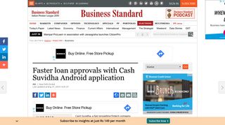 
                            6. Faster loan approvals with Cash Suvidha Android application ...