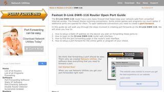 
                            13. Fastest D-Link DWR-116 Router Open Port Guide - Port Forward
