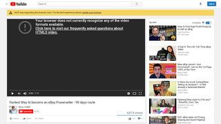 
                            13. Fastest Way to become an eBay Powerseller - 90 days route - YouTube