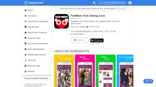 
                            12. FastMeet: Chat, Dating, Love - by WILDEC LLC - #13 App in Senior ...