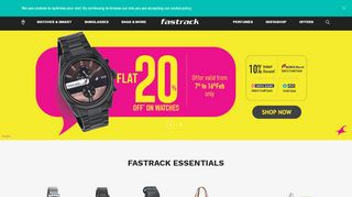 
                            6. Fastrack: Shop Fashion Accessories For Men, Women & Kids