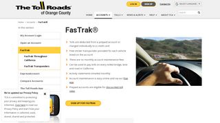 
                            11. FasTrak | The Toll Roads
