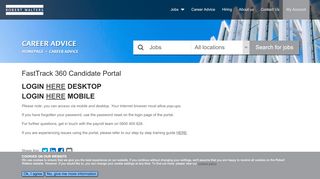 
                            10. FastTrack 360 Candidate Portal - Robert Walters