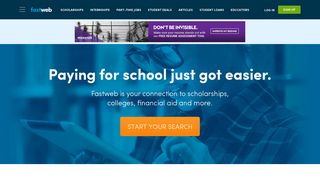 
                            7. Fastweb: Find Scholarships for College for FREE