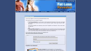 
                            3. Fat Loss Revealed Members Zone