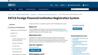 
                            2. FATCA Foreign Financial Institution Registration System | ...