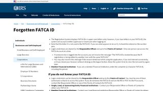 
                            3. FATCA Help 701 | Internal Revenue Service - IRS.gov