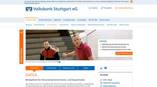
                            7. FATCA Privatkunden | Volksbank Stuttgart eG