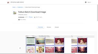 
                            3. Fatkun Batch Download Image - Google Chrome