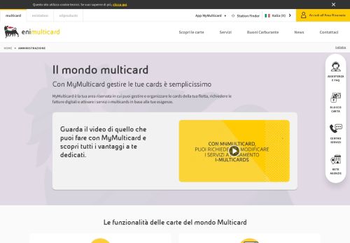 
                            5. fatturazione | Multicard - eni