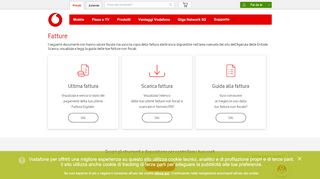 
                            2. Fatture - Privati - Vodafone