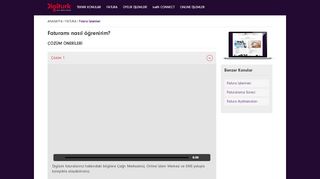
                            7. Faturamı nasıl öğrenirim? - Fatura İşlemleri - FATURA - Destek - Digiturk