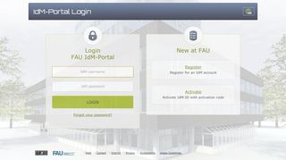 
                            5. FAU IdM-Portal Login - CAS – Central Authentication Service